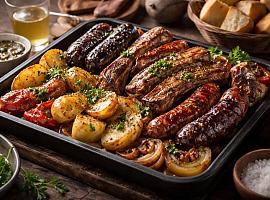 Recetas de una abuela asturiana: Asado argentino "a la asturiana" (¿Pa qué voy yo a Argentina, cielín, si Argentina viene a la cocina)