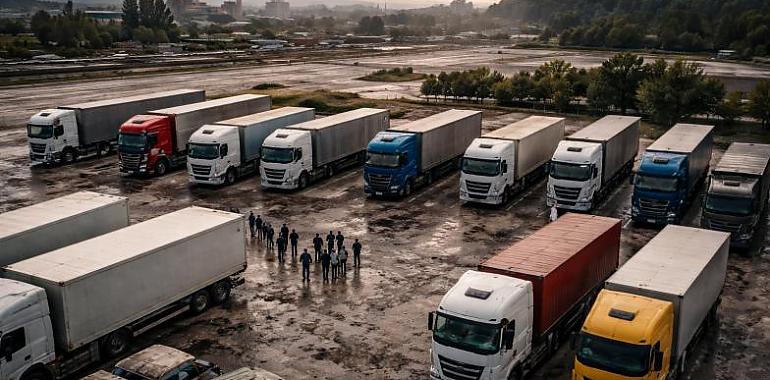 Asturias al límite: el transporte amenaza con parar y el campo y la pesca alertan de pérdidas inminentes por el golpe del combustible