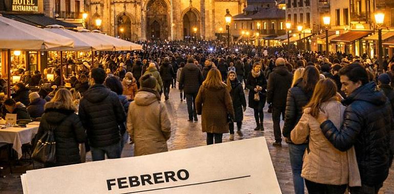 Oviedo rompe la temporada baja: los hoteles crecen un 11,5% en febrero mientras Asturias se estanca