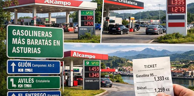 Asturias rompe el mercado del combustible: estas son las gasolineras donde hoy puedes ahorrar hasta 15 euros por depósito