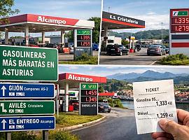 Asturias rompe el mercado del combustible: estas son las gasolineras donde hoy puedes ahorrar hasta 15 euros por depósito