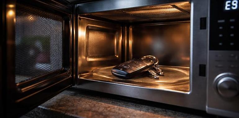 Meter las llaves del coche en el microondas: paranoia moderna o protección real frente a robos digitales