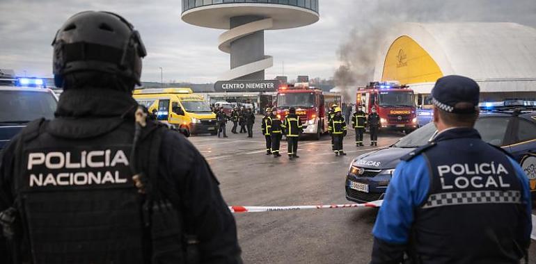 Avilés se prepara para un escenario de máxima tensión: simulacro antiterrorista en el Niemeyer con despliegue masivo de emergencias