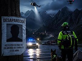 Desaparecido en los Picos de Europa: una semana sin rastro en Arenas de Cabrales activa un amplio operativo de búsqueda