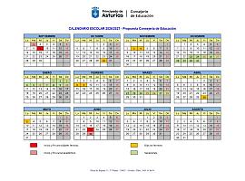 Así será el calendario escolar en Asturias: más de 170 días de clase y tres pausas estratégicas para aliviar la carga del curso