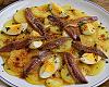 Recetas de una abuela asturiana: Anchoínes de Santoña con patatines (pa un día especial)