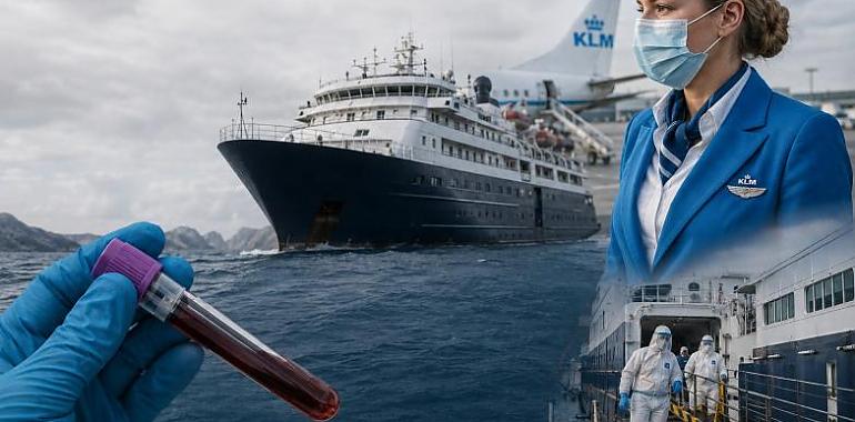 La azafata de KLM da negativo, pero el brote del crucero del hantavirus mantiene en alerta a medio mundo: ya hay casos bajo vigilancia en cinco países