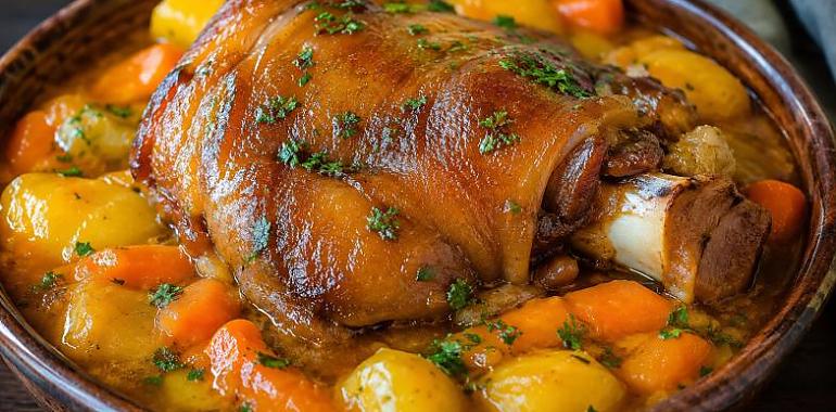 Recetas de una abuela asturiana: El codillu de la güela Balbina (pa un fin de selmana de lluvia y manta)