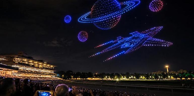 Madrid prepara una noche de otro planeta: así es el espectáculo de drones que está dejando alucinados a miles de espectadores