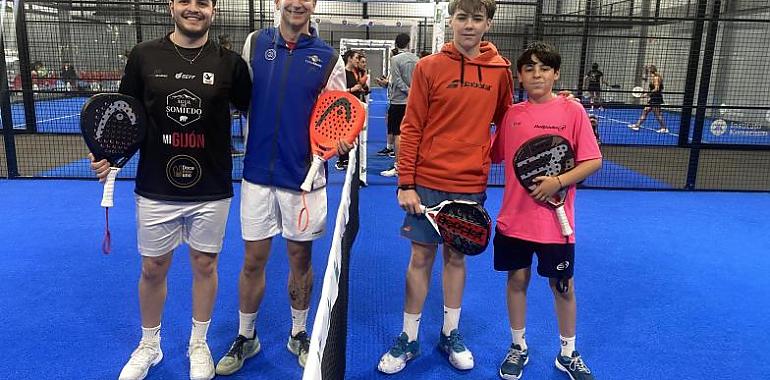 Los infantiles Jowy Ranera y Christian Riesgo arrollan en el III Magna Dea-Todo Tu Pádel
