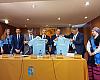 El Real Oviedo recibe la Manzana de Oro en Madrid en pleno año de su centenario: “No es solo un club, es parte del alma de Asturias”