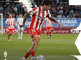 Victoria del Sporting en Zaragoza