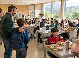 Asturias abre los comedores escolares en junio y septiembre para aliviar a miles de familias