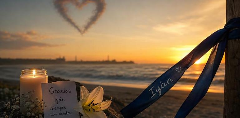 El último abrazo a Iyán Fariña: la familia agradece el calor de Avilés tras siete días de angustia en Salinas