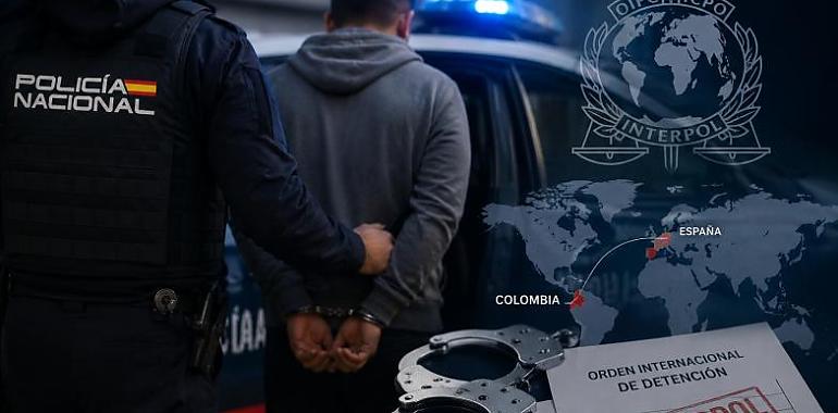 Detenido en Oviedo un fugitivo buscado por la Interpol por un secuestro extorsivo en Colombia