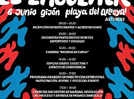 Xixón convierte este sábado la democracia en una cita joven con deporte, música, podcast y debate en la playa del Arbeyal