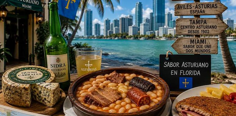 Comer fabada bajo las palmeras: los restaurantes de Florida donde Asturias sigue viva en la mesa