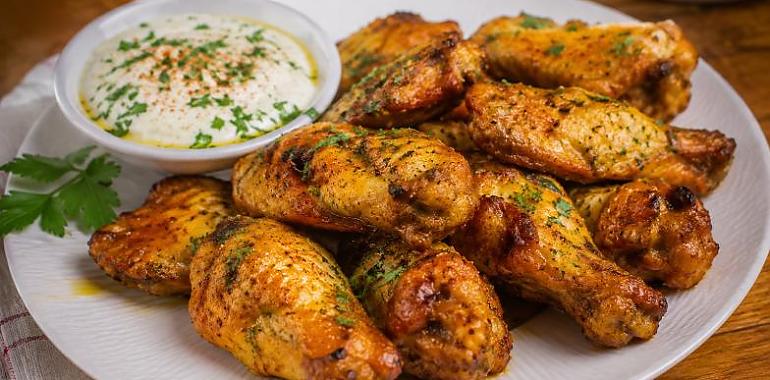 Recetas de una abuela asturiana: Alitas de pollo al horno con curry y cúrcuma ( esto cura hasta el aburrimientu)