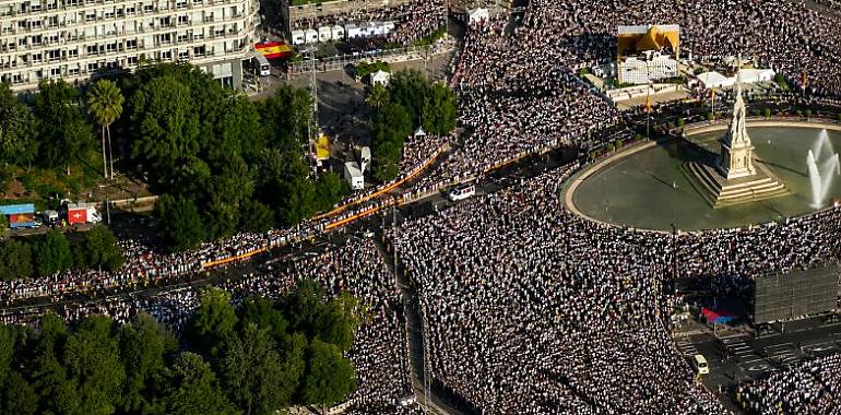 Madrid se desborda con León XIV: más de un millón de personas arropan al Papa en una jornada histórica de fe, calor y multitud en Cibeles