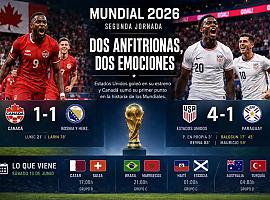 Estados Unidos se pone el traje de anfitrión y Canadá aprende a respirar en su propio Mundial