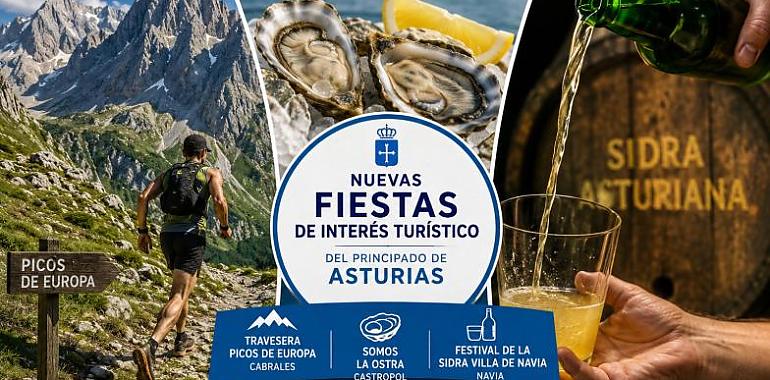 Asturias suma tres nuevos reclamos turísticos: la Travesera de Picos, Somos la Ostra y el Festival de la Sidra de Navia
