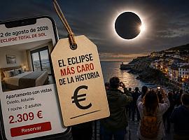 El eclipse más caro de la historia: dormir en Asturias el 12 de agosto ya cuesta hasta 2.309 euros