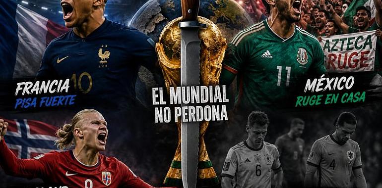 El Azteca ruge, Francia avisa y Haaland rescata a Noruega en una noche de eliminatorias