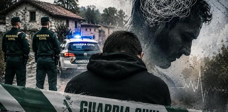 El disparo que sacude Fontaciera: una crisis de salud mental, dos guardias civiles heridos y un hombre muerto en Gijón