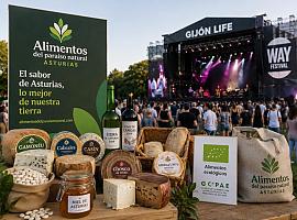 Asturias se saborea también en los grandes festivales: Alimentos del Paraíso Natural vuelve a Gijón Life y WAY Festival