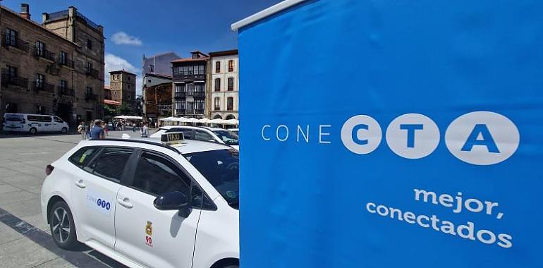 CONECTA Taxi despega en Asturias: 808 vehículos ya pueden reservarse desde la app pública de transporte