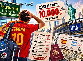 De Asturias a Nueva York para ver la final: el sueño de apoyar a España cuesta ya más de 10.000 euros