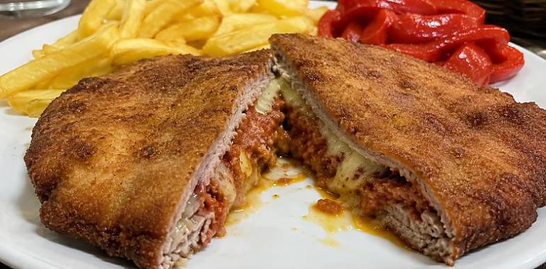 Recetas de una abuela asturiana: Cachopo relleno de picadillo y Cabrales (para comer y quedar en silencio)