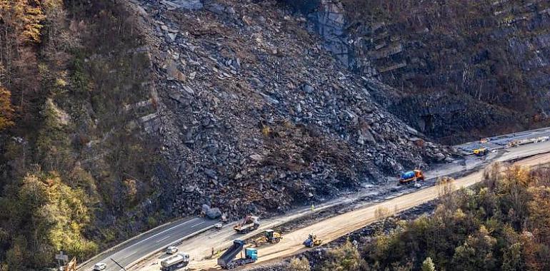 El Huerna encara el final del argayón con retraso: casi 22 meses después, Aucalsa aún no pone fecha a la normalidad