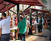 Villaviciosa se convierte hoy en una enorme espicha: once llagares, miles de culinos, gaitas y solidaridad en pleno centro de la villa
