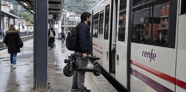 Los patinetes vuelven a los trenes de Asturias tras casi tres años: esta es la lista que debes comprobar antes de subir