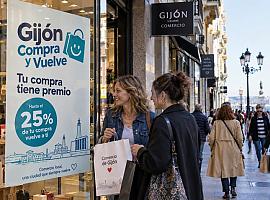Comprar desde hoy en Gijón tiene premio: hasta el 25% de la compra vuelve al bolsillo del cliente