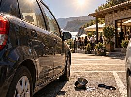 Lo dejaron agonizar dentro del coche mientras comían: un perro murió abrasado por el calor y otro sobrevivió de milagro en Llanes