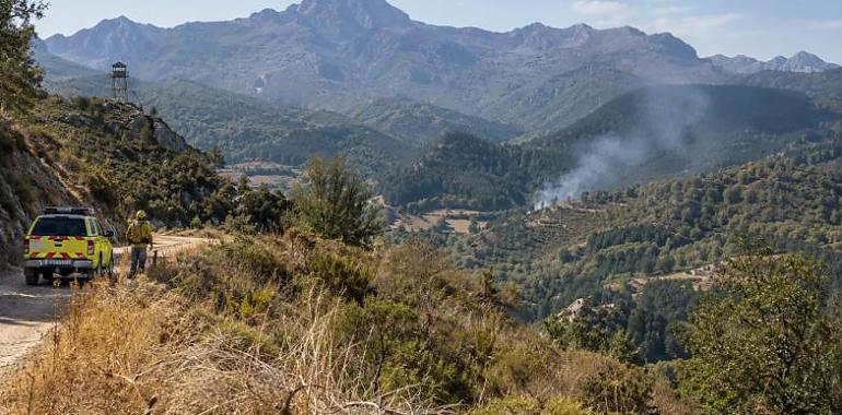 Asturias eleva el riesgo de incendios: once concejos están hoy en nivel muy alto y el resto, en alto