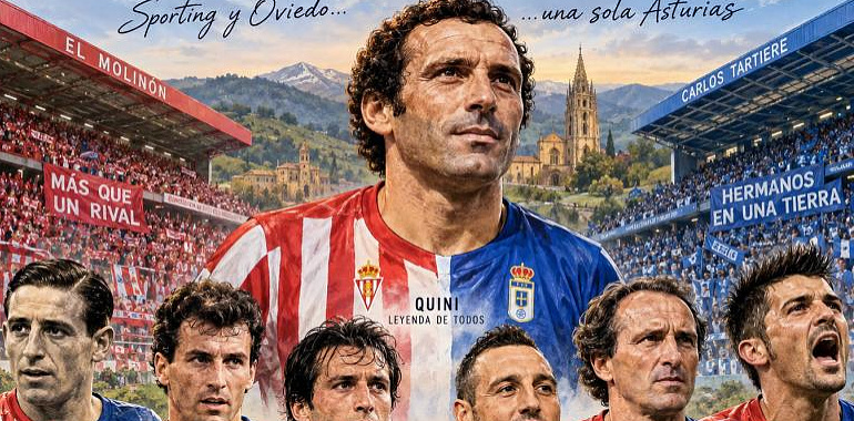 Quini y las leyendas que fueron respetadas a ambos lados del derbi asturiano