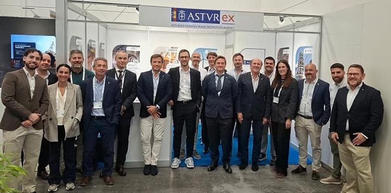 Asturias lleva su industria al gran escaparate mundial de la eólica: siete empresas buscan negocio en Hamburgo