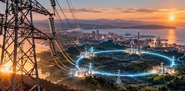 El gran enchufe que necesita la industria asturiana ya se está construyendo: Cardoso pone en marcha el anillo eléctrico del centro