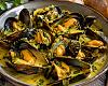 Recetas de una abuela asturiana: Mejillones con coco y cúrcuma (que esto en Candás nun lo vi yo nunca)