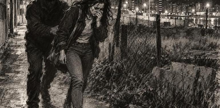 «Sigue caminando y no te des la vuelta»: investigan el brutal ataque a una mujer entre Tremañes y La Calzada