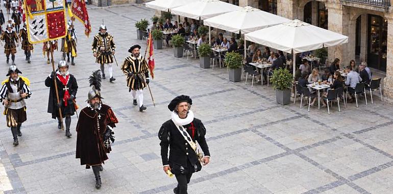 Avilés vuelve a reunir la expedición de Pedro Menéndez: un viaje a 1565 por las calles de la villa