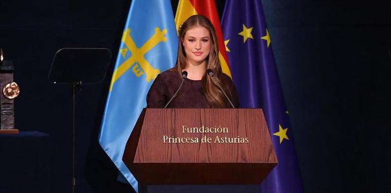 Leonor dará un nuevo paso en Oviedo: recibirá por primera vez sola a los premiados del Princesa de Asturias

