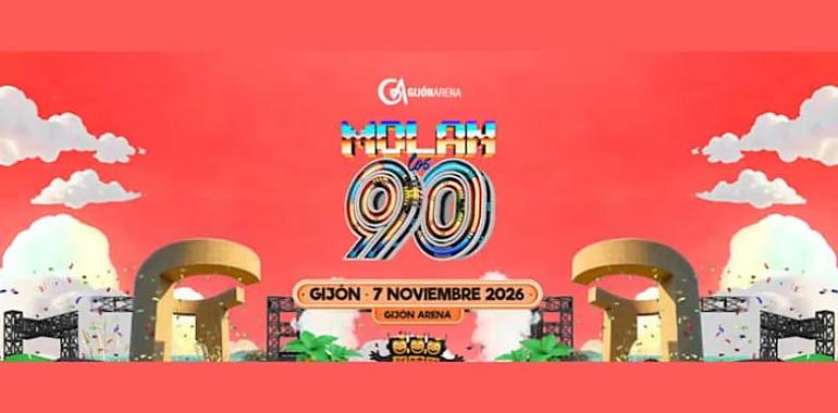 Gijón vuelve a los 90: una noche para bailar los temazos de siempre desde 24 euros