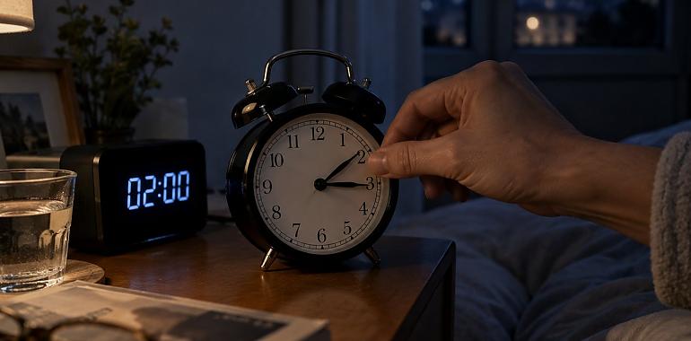 Esta noche dormiremos una hora más: a las tres volverán a ser las dos en Asturias