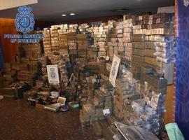 La Policía Nacional se incauta de tres toneladas de hachís oculta en sótanos "bunkerizados"
