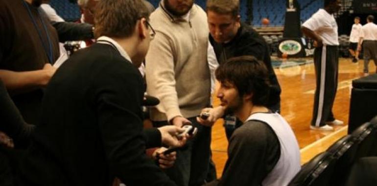 Ricky Rubio debuta en la NBA