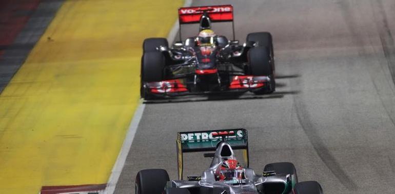 Schumacher sigue siendo un referente para Alonso